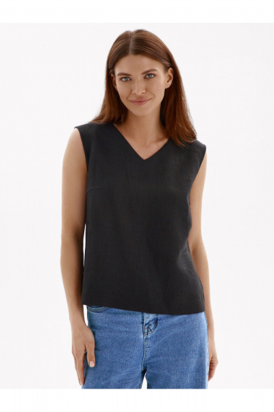 Блуза SHLOMO 3-4 черный - фото 2