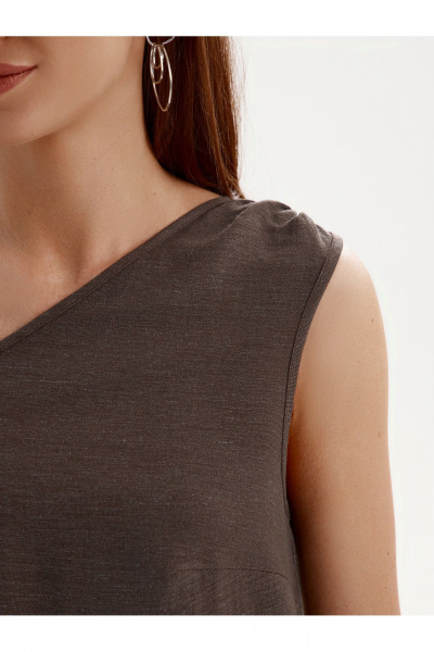 Платье SHLOMO 4-10 коричневый - фото 3