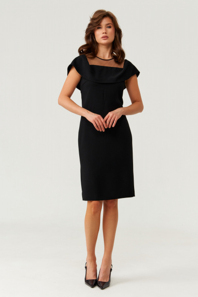 Платье Панда 105080 черный - фото 1