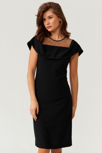 Платье Панда 105080 черный - фото 2