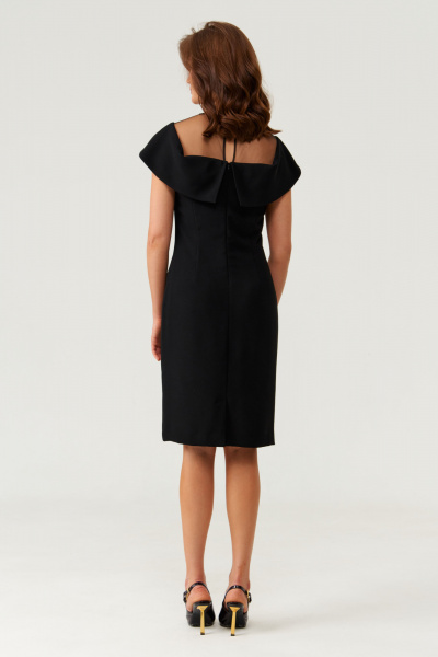 Платье Панда 105080 черный - фото 4