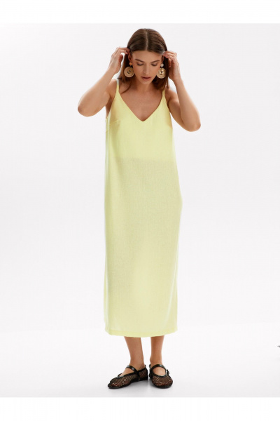 Платье SHLOMO 4-11 желтый - фото 5