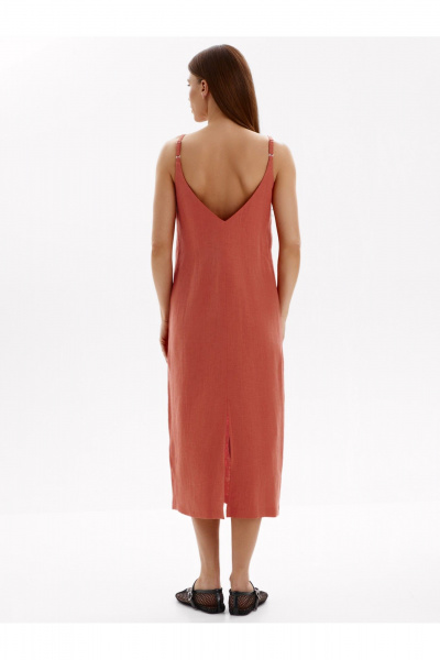 Платье SHLOMO 4-11 коралловый - фото 7