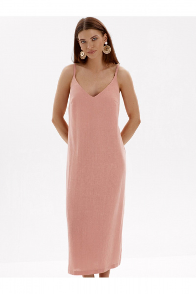 Платье SHLOMO 4-11 розовый - фото 4