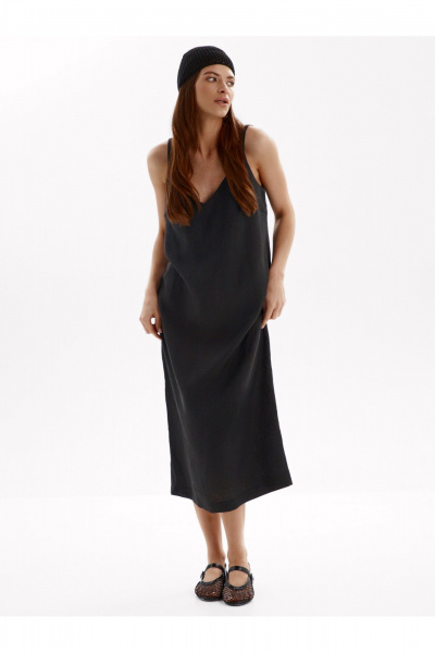 Платье SHLOMO 4-11 черный - фото 2