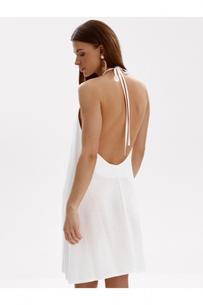 Платье SHLOMO 4-12 белый - фото 7