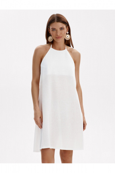 Платье SHLOMO 4-12 белый - фото 4
