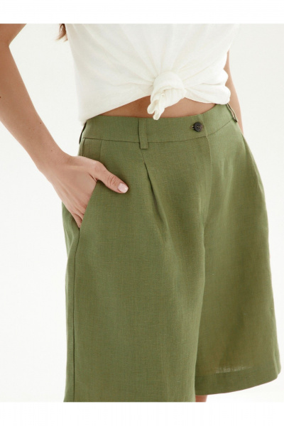 Шорты SHLOMO 5-4 хаки - фото 4