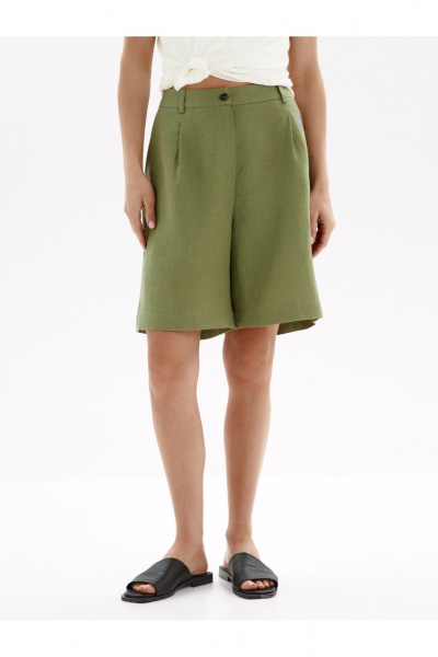 Шорты SHLOMO 5-4 хаки - фото 3