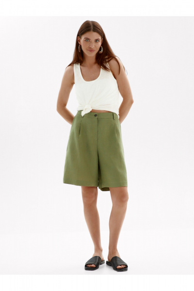 Шорты SHLOMO 5-4 хаки - фото 2