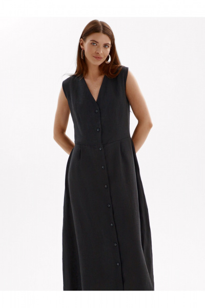 Платье SHLOMO 4-5 черный - фото 4