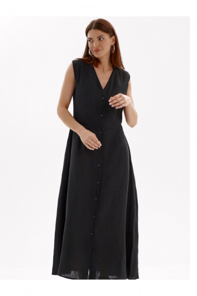 Платье SHLOMO 4-5 черный - фото 3