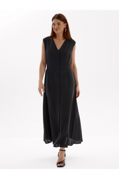 Платье SHLOMO 4-5 черный - фото 2