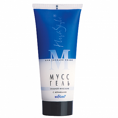 Мусс Belita Мусс-гель с керамидами для укл. волос - фото 1