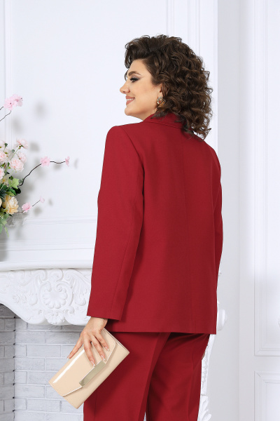 Брюки, жакет Ninele 6076 бордо - фото 17