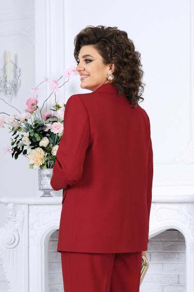 Брюки, жакет Ninele 6086 бордо - фото 19