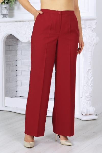 Брюки, жакет Ninele 6086 бордо - фото 18