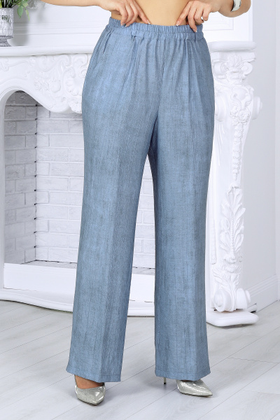 Блуза, брюки Ninele 7497 голубой - фото 18