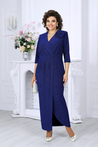 Платье Ninele 7500 василек - фото 12