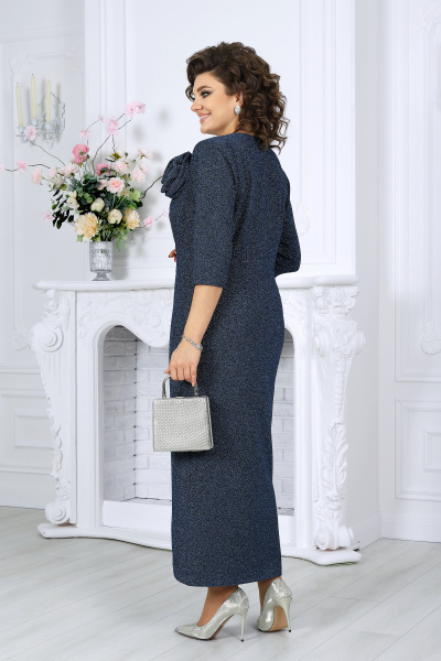 Платье Ninele 7500 светло-синий - фото 15