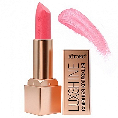 Помада Belita Помада-блеск для губ LUXSHINE Сияющая коллекция, Тон 02 Розовое сияние - фото 1