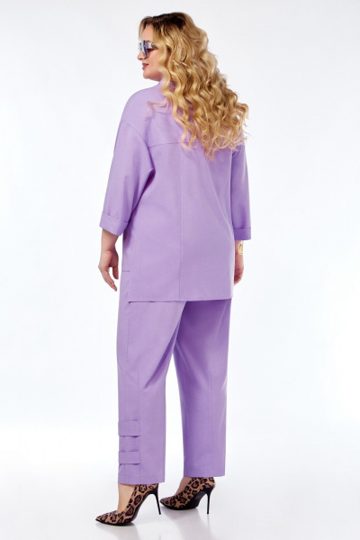 Брюки, рубашка Grace for you 233 сирень - фото 4