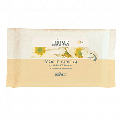 Салфетки Belita Салфетки влажные ИНТИМ, для интимной гигиены, 15шт - фото 1