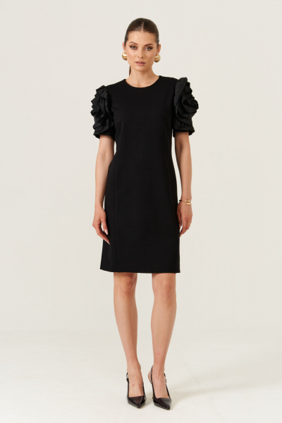 Платье Панда 107580 черный - фото 1