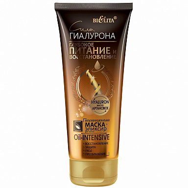 Маска для волос Belita Сила Гиалурона-Маска-эликсир д/ волос - фото 1