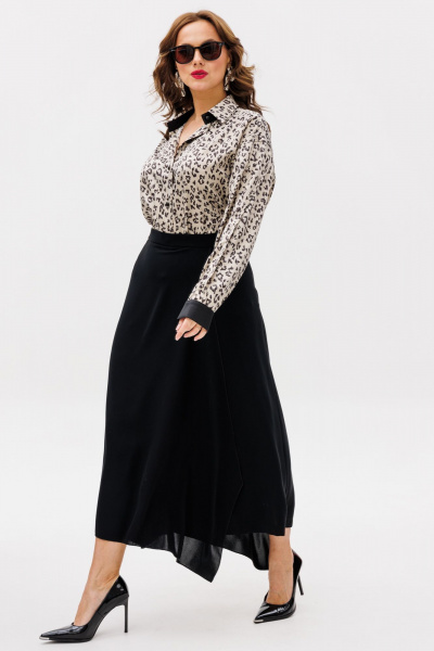 Брюки Anastasia 1258 черный - фото 2