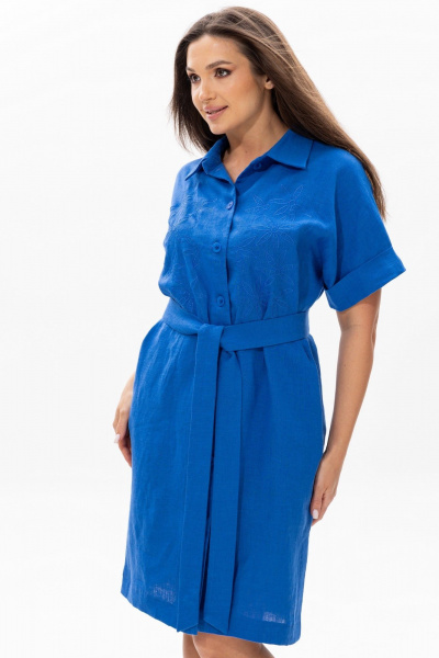 Платье Ma Сherie 4123 василек - фото 4