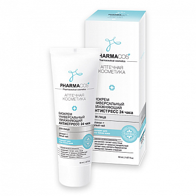 Крем для лица Belita ФармаCos-Биокрем "АНТИСТРЕСС" 24 часа" д/лица универс. увлажн - фото 1
