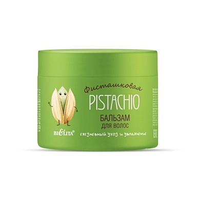 Бальзам-ополаскиватель Belita Фисташковая-Бальзам для волос "Ежедневный уход и увлажнение" - фото 1