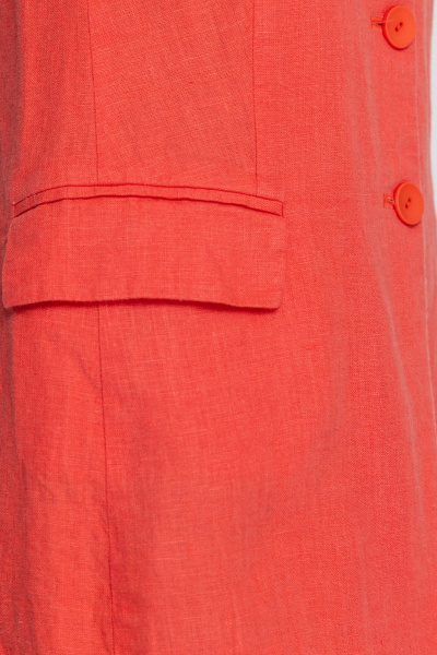 Жилет FASHION CENTRE Л-3967 коралловый - фото 10