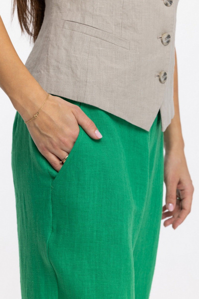 Жилет FASHION CENTRE Л-4042 песочный - фото 7