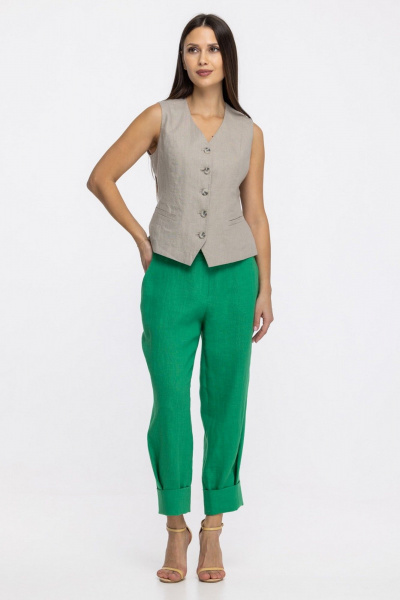 Жилет FASHION CENTRE Л-4042 песочный - фото 3