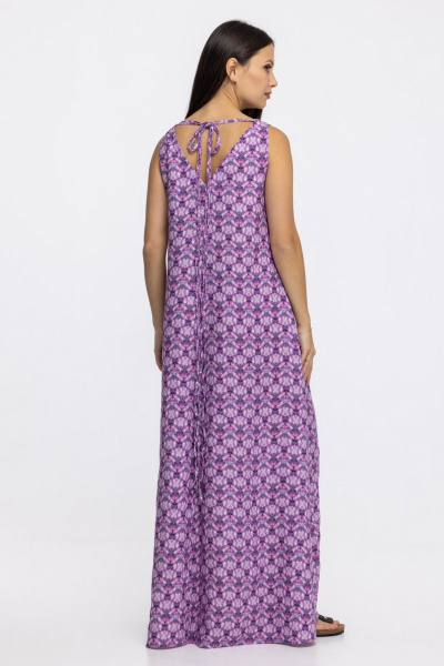 Платье FASHION CENTRE Л-4049 мультиколор - фото 4