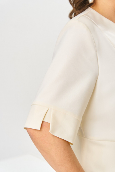 Платье Romanovich Style 1-2798 зеленый/горох - фото 7