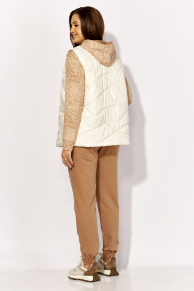 Брюки, жилет, свитшот TAiER 1384 молоко_бежевый - фото 5