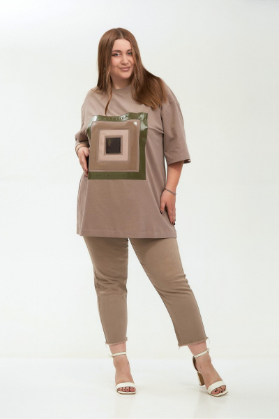 Майка Avenue 0337-2 капучино - фото 7