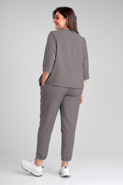 Брюки, жакет, майка Liona Style 755 мокко - фото 2