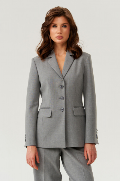 Жакет Панда 106030 серый - фото 1