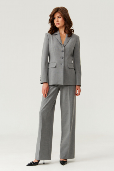 Жакет Панда 106030 серый - фото 2