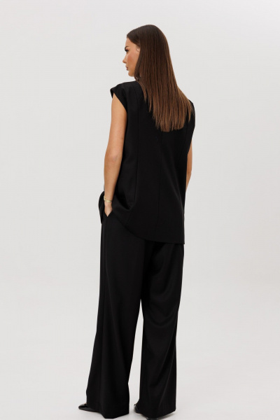 Брюки, жилет Ларс Стиль 1115 черный - фото 7