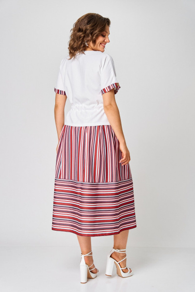 Блуза, юбка Danaida 2225 красная_полоска - фото 5