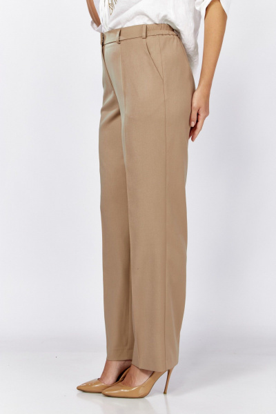 Брюки MALI 324-047 бежевый - фото 10