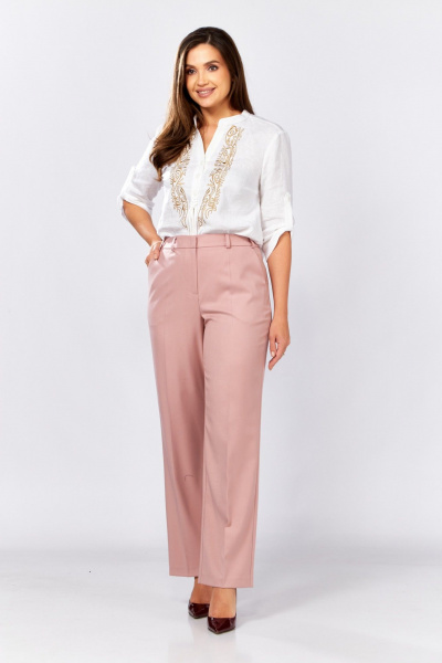 Брюки MALI 324-047 розовый - фото 7