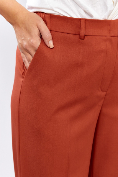 Брюки MALI 324-047 терракот - фото 13