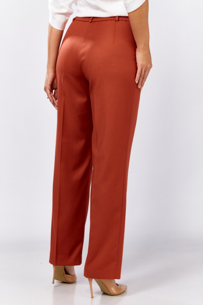 Брюки MALI 324-047 терракот - фото 12