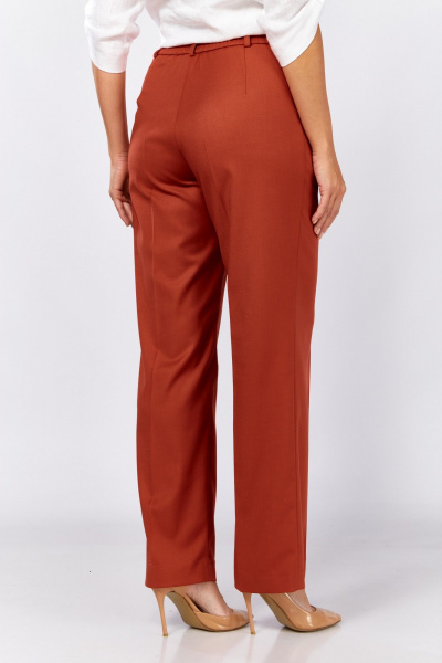 Брюки MALI 324-047 терракот - фото 11